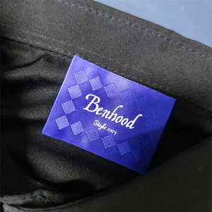 Étiquettes tissées d'accessoires de vêtements de logo de marque personnalisée de haute qualité pour les étiquettes de vêtements de chemise - Product Image 5