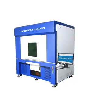 Perfect Laser - 110V/220V Safety Closed 50W 900X600 Fiber Metal Steel Large Big Size Laser Engraving Machine Marking Machine