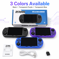 Console de Jeu Rétro Portable Open-Source SF3000 avec Plus de 20000 Jeux, Manettes Doubles, RPG, Batterie 3000mAh, Écran IPS