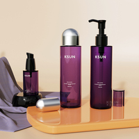 Ensemble de bouteilles cosmétiques PETG 30ml 100ml 150ml 180ml Bouteille à pompe à lotion en plastique avec pompe