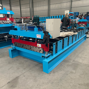 Máquina Formadora de Láminas para Techos con PLC Automático de Doble Capa Anticorrosión, Entrega Rápida para Fábricas de Construcción - Product Image 4