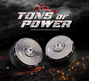มอเตอร์รุ่นใหม่ AT7215 TMOTOR 120E-170E ปี 2025 สำหรับเครื่องบินปีกตรึงแบบ 3D/F3A และมัลติโรเตอร์ ขนาด 30-40 ซีซี วัสดุโลหะ - Product Image 1