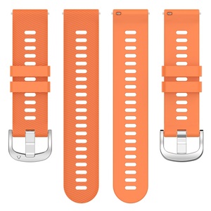 <span class=keywords><strong>Bracelet</strong></span> intelligent à boucle en métal argenté pour <span class=keywords><strong>Garmin</strong></span> <span class=keywords><strong>Forerunner</strong></span> 158 <span class=keywords><strong>55</strong></span> Venu 2 plus Cross Grain 20mm <span class=keywords><strong>Bracelet</strong></span> de <span class=keywords><strong>montre</strong></span> en silicone - Product Image 6