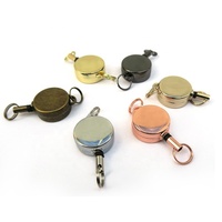 Rétractable infirmière carte d'identité porte-Badge porte-clés bureau cordon bobine lanière Clip Badge bobine clés organisateur lanière