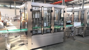 3-In-1 Automatische Drankvul-En Bottelmachine Voor Wijnwhisky Wodka Bierfrisdrank Productielijn - Product Image 5