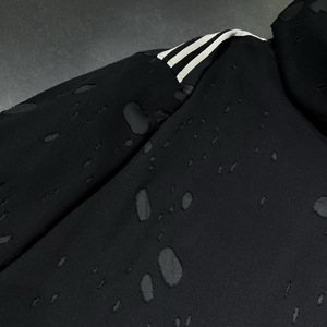 6906/Áo nỉ nữ thời trang mùa xuân phong cách Hip Hop, thiết kế mũ trùm đầu, chất liệu dày dặn, in họa tiết nhuộm chàm mùa thu - Product Image 6