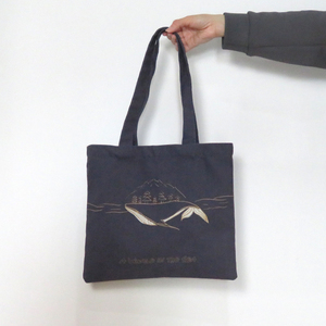 Custom Eco-Friendly <b>Black</b> <b>Canvas</b> Medium Shoulder Strap Reusable Shopping <b>Tote</b> <b>Bag</b> for Supermarket Outdoor & Travel Use - Product Image 5