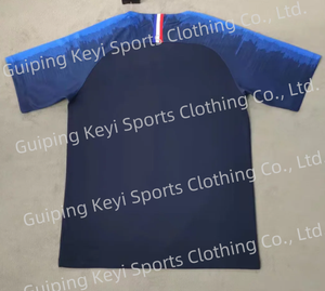 Completo da <span class=keywords><strong>Calcio</strong></span> a Strisce Bianche e Nere con Dettagli Gialli, Set Completo in Poliestere Traspirante per Uomo - Product Image 3