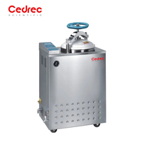 Autoclave Vertical de Vapor por Pulso Clase B con Volante, 75L, de Gran Venta, para Cultivo de Hongos y Laboratorio