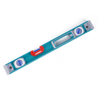 DEWEN 4" 9" 12" 16" Inci Waterpas 3 Gelembung Dapat Disesuaikan Bahan Aluminium Alloy Alat Ukur Pertukangan Waterpas Torpedo Basis Magnetik