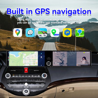 Radio MOOKAKA Dual de 12.3 Pulgadas para Honda Accord 8.ª Generación 2008-2013, Reproductor de Video con Pantalla Táctil Inalámbrica CarPlay, Android 14 4G, GPS