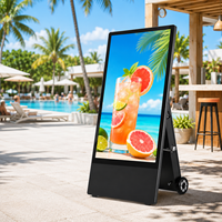 Pantalla Digital para Exteriores con Batería Portátil Resistente a la Intemperie IP65, Suministrada por Proveedor de Señalización Digital