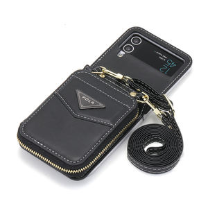 Lanière en cuir vintage pour Samsung Galaxy <span class=keywords><strong>Z</strong></span> <span class=keywords><strong>Flip</strong></span> 3 <span class=keywords><strong>4</strong></span> 5 - Product Image 1