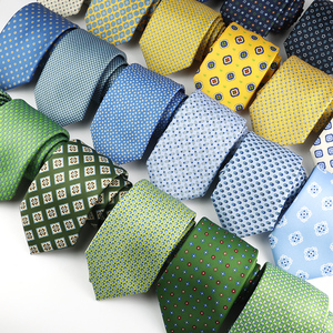 Винтажный мужской галстук в горошек, 7,5 см - Product Image 1