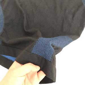 मिहा बॉडीटेक मशीन एम्स बॉडी ट्रेनिंग सूट लिम्सेल पॉलीप्रोपाइलीन पॉलीमाइड इलास्टान नीले रंग के अंडरवियर प्रशिक्षण सूट - Product Image 4