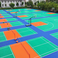 Dalles perforées en PP pour terrains de handball toutes saisons, idéales pour les centres de villégiature, parcs et installations communautaires dans le monde entier