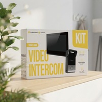 Interphone vidéo numérique intelligent Tuya Wifi entièrement automatique en temps réel avec tablette pour la sécurité domestique