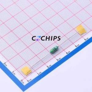 Inductor de Anillo de Color XRAL0410-470K / Componente de Orificio Pasante (THT), D4xL10.5mm 47uH 10% 340mA - Product Image 1