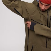 Vestes matelassées réversibles imperméables et respirantes à capuche pour hommes, haute technologie, pour le ski, Arc
