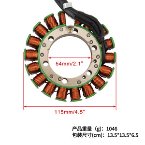 คอยล์สเตเตอร์เครื่องกำเนิดไฟฟ้าสำหรับฮอนด้า <span class=keywords><strong>NV400</strong></span> NC400, NV750C2 Shadow 1999-2002, VT400, VT750 C2/C3/C/CD/DC - Product Image 2