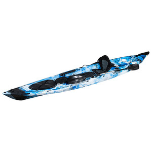 Kayak de pêche Ocean Kayak 14 pieds en plastique camouflage, monoplace, pour lacs, rivières, usage universel - Product Image 4