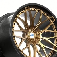 Jantes en fibre de carbone personnalisées Flrocky, jantes entièrement en fibre de carbone, 5x120 5x114.3 5x130 pour C8 Mercedes AMG 18 19 20 21 pouces