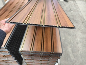Panneau de <span class=keywords><strong>plafond</strong></span> en <span class=keywords><strong>PVC</strong></span> léger et imperméable, <span class=keywords><strong>installation</strong></span> facile par clipsage pour <span class=keywords><strong>faux</strong></span> <span class=keywords><strong>plafond</strong></span> de salle de bain et de cuisine - Product Image 2