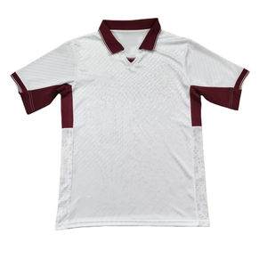 Seizoen 2000-01 Spanje Thuis Ademend Retro Snel Droogend Voetbalshirt Klassieke Kleurcombinatie Ademend Jersey voor Volwassenen - Product Image 2