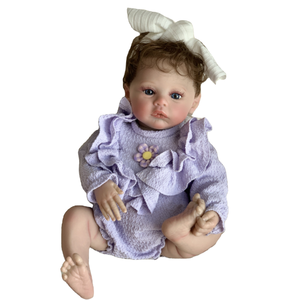 Muñeca Reborn de Silicona Realista de Cuerpo Completo, Económica, con Ropa, Tamaño Personalizado para Niña - Product Image 1