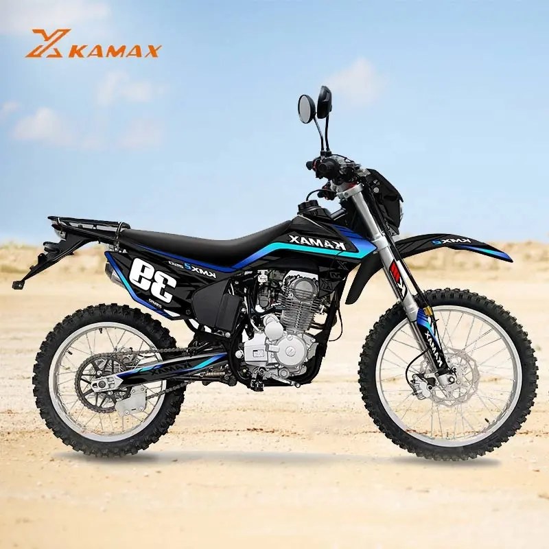 KAMAX الجملة الصين قوية 250cc الترابية الدراجة 4 السكتة الدماغية على الطرق الوعرة دراجة نارية الصليب موتو إندورو 250cc