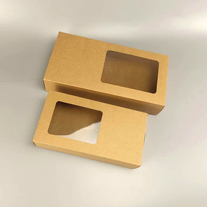 Packaging Wholesale Cupcake Boxes Sweet Muffin Cup Cake Box Dessert Packaging With Window