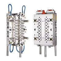 Fournisseur chinois Moule d'injection de préforme PET à 16 cavités pour la production de bouteilles d'eau minérale et de boissons 100ml 250ml 500ml 1500ml