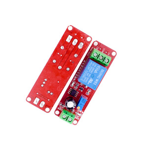 โมดูลหน่วงเวลา Hongwei Micro Ne555 5V 12V สวิตช์แบบโมโนสเตเบิล ปรับได้ 0-10 วินาที รีเลย์ไฟฟ้าสำหรับยานยนต์ - Product Image 1