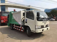 Compacteur de haute qualité 4x2 manuel diesel pour la collecte des déchets, volume de benne 6,2 m³, masse totale maximale 7360 kg