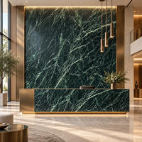 Marbre vert rêve PerfectStone, design naturel luxueux et imperméable, idéal pour les projets de construction intérieure d'hôtels