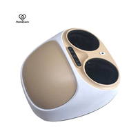 Máquina masajeadora de pies Shiatsu calentada Control remoto con compresión de aire y terapia de vibración Luz roja Relajación de piernas
