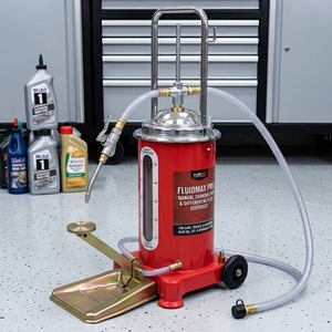 Applicateur à levier hydraulique portable électrique pour l'extraction d'huile, avec seau, réservoir et déclencheur - Product Image 1
