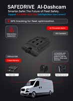 Caméra embarquée multi-lentilles EMV 4G GPS ADAS DMS 4CH 1080P/720P avec capteur G, enregistreur vidéo, IA intégrée, Wi-Fi, vision nocturne, BSD, pour flotte