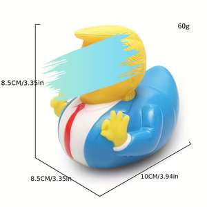 Trend ördek cadılar bayramı hayvan yarışı parti dekorasyon çeşitli kauçuk sarı ördek küvet gıcırtılı banyo ördek çocuk oyuncak - Product Image 4