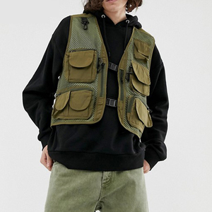 VENTE CHAUDE mode <span class=keywords><strong>en</strong></span> <span class=keywords><strong>gros</strong></span> couleur personnalisée de haute qualité pour hommes <span class=keywords><strong>gilet</strong></span> utilitaire <span class=keywords><strong>maille</strong></span> vintage <span class=keywords><strong>gilet</strong></span> - Product Image 1
