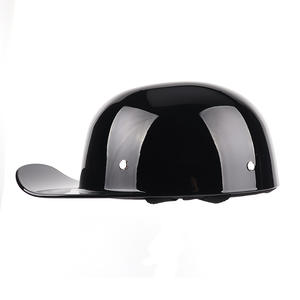 Casco de Motocicleta Unisex DOT, Estilo Vintage, ABS, con Visera Espejo, Talla XL, para Todas las Estaciones - Product Image 1