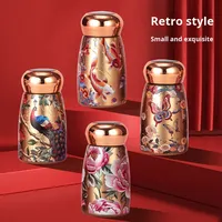 Petite tasse isotherme Little Mushroom 316 avec revêtement céramique, compacte, portable, nouvelle, haute valeur ajoutée, affichage intelligent de la température