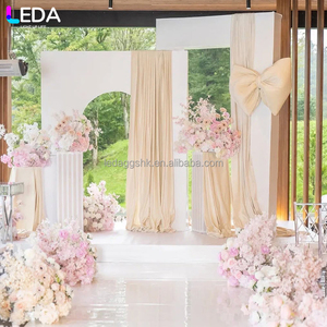 Leda ผ้าม่านอะคริลิคแขวนแบบสี่เหลี่ยมตกแต่งสำหรับงานแต่งงานสไตล์เรียบง่ายปรับแต่งได้ทันสมัย - Product Image 3