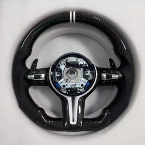 Venta Directa de Fábrica, Volante de Fibra de Carbono Personalizado para <span class=keywords><strong>BMW</strong></span> X3 M3 M5 F30 F10 F20 F11 F32 M6 F90 E90 E92 Serie 5 X5 F15 X6 - Product Image 5