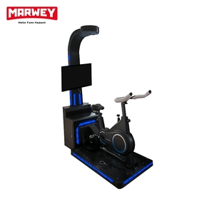 Marwey Vente à prix réduit Jeux de vélo dynamique et de conduite en réalité virtuelle pour l'exercice Simulateur de réalité virtuelle Vélos de réalité virtuelle - Product Image 5