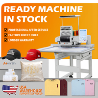Machine à broder informatisée à tête unique HONRAIN, haute qualité, 1200 tr/min, grande taille 800*400, vente directe usine
