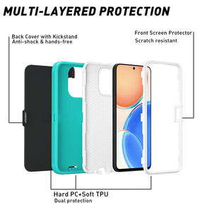 Coque transparente pour <span class=keywords><strong>Honor</strong></span> X6a, 2024 Nouveaux produits Huawei <span class=keywords><strong>Honor</strong></span> <span class=keywords><strong>X8</strong></span> X5 Plus Ultra coque de téléphone en TPU - Product Image 4