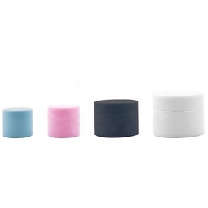 มีสินค้าในสต็อก ขวดครีมเนื้อครีมสีขาว ดำ น้ำเงิน ชมพู ทรงกลม คุณภาพสูง แบบฝ้า สำหรับผลิตภัณฑ์ดูแลผิว - Product Image 3