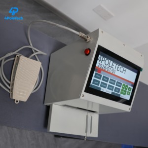 4POLETECH 7 Zoll Touchscreen 600dpi Desktop Statischer Tintenstrahldrucker für Verfallsdatum, Logo, QR-<span class=keywords><strong>Code</strong></span>, Barcode-Codierung - Product Image 2