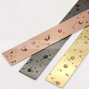 LL310 Bande décorative plate en acier inoxydable pour mur TV moderne, bordure de plafond, carrelage étanche pour appartement - Product Image 2